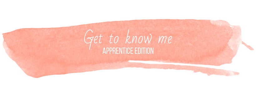 Get to know me, the new apprentice | Gifts from Handpicked Blog