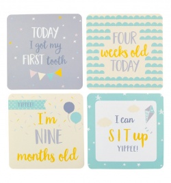 baby milestone cards for babies