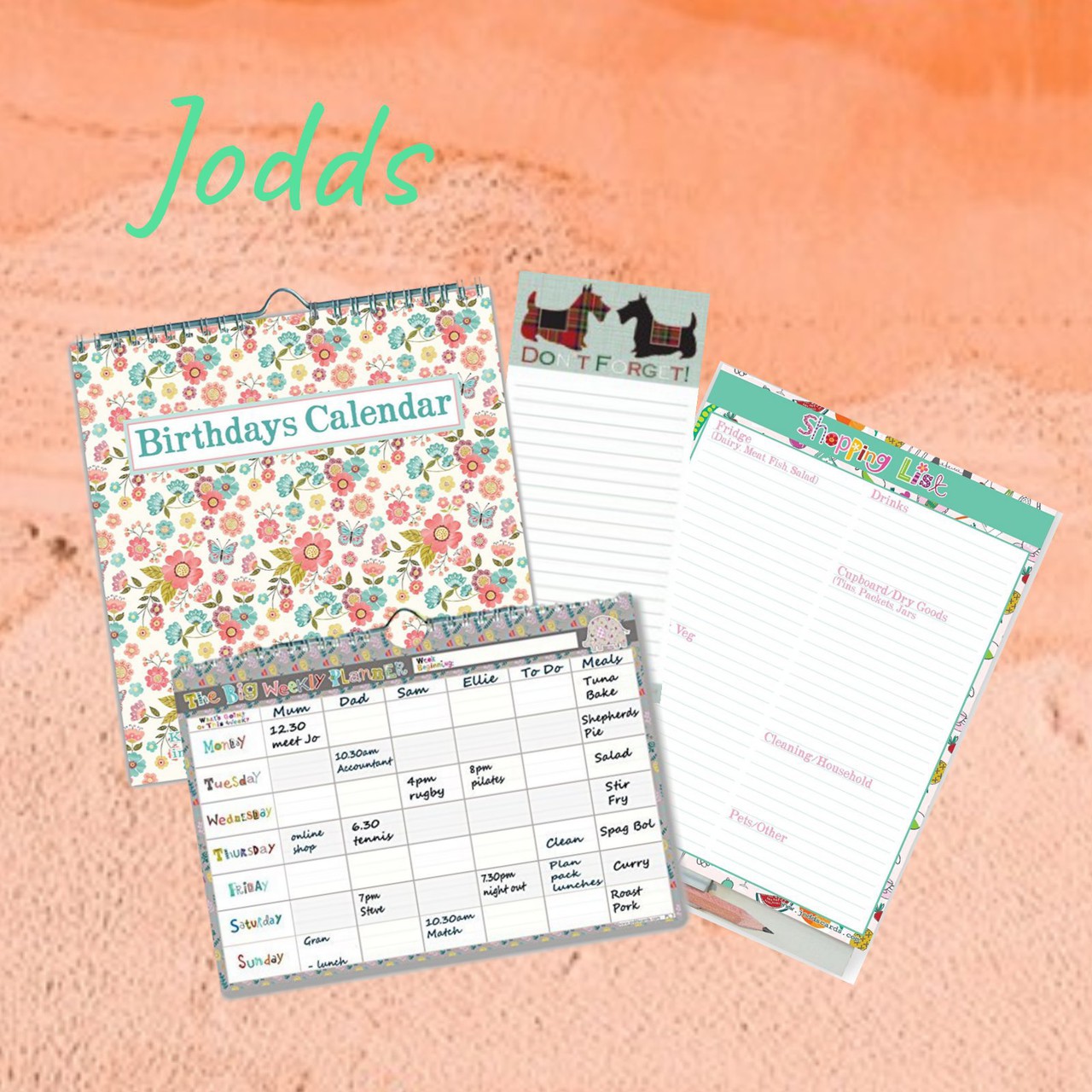 jodds card and organised stationery