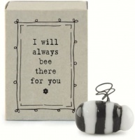 East of India Ceramic I Will Always Bee There For You In Gift Box