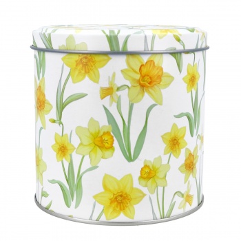 Gisela Graham Daffodil Design Storage Tin