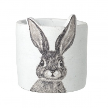 Heaven Sends Large Bunny Rabbit Modern Plant Pot