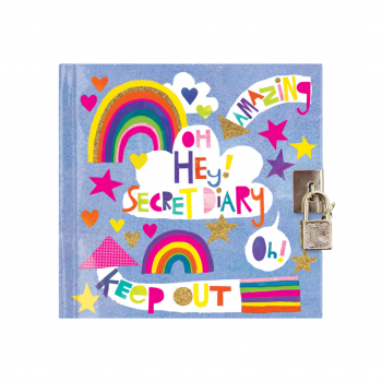 Rachel Ellen Oh Hey Rainbow Themed Secret Diary