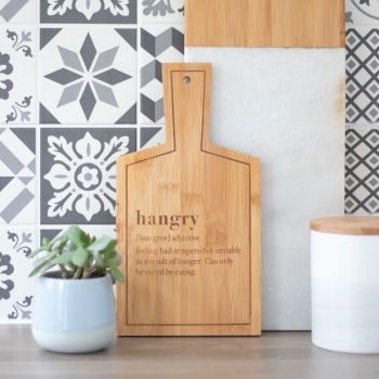 Something Different Wooden Hangry Serving Board