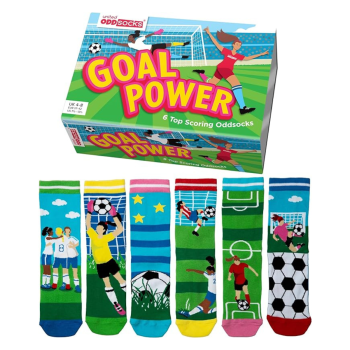 United Oddsocks Goal Power Football Gift Boxed Socks