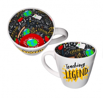 WPL Gifts Teaching Legend Ceramic Mug with Gift Box