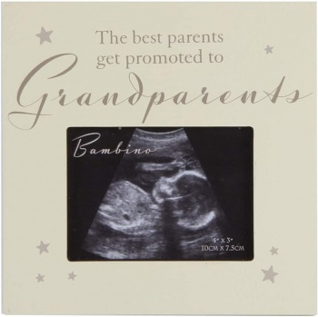 Bambino Grandparents Theme Baby Scan Photo Frame