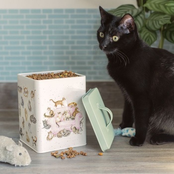 Wrendale Designs Cat Design Treat Storage Tin