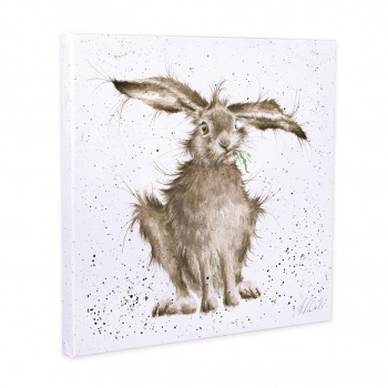 Wrendale Designs 'Hare-brained' Home Accessory Small Canvas