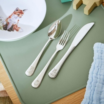 Wrendale Designs Royal Worcester 3 Piece Children's Cutlery Set