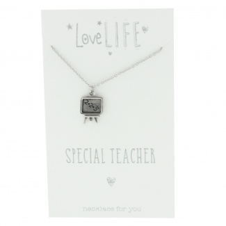 Widdop Gifts Love Life Special Teacher Necklace