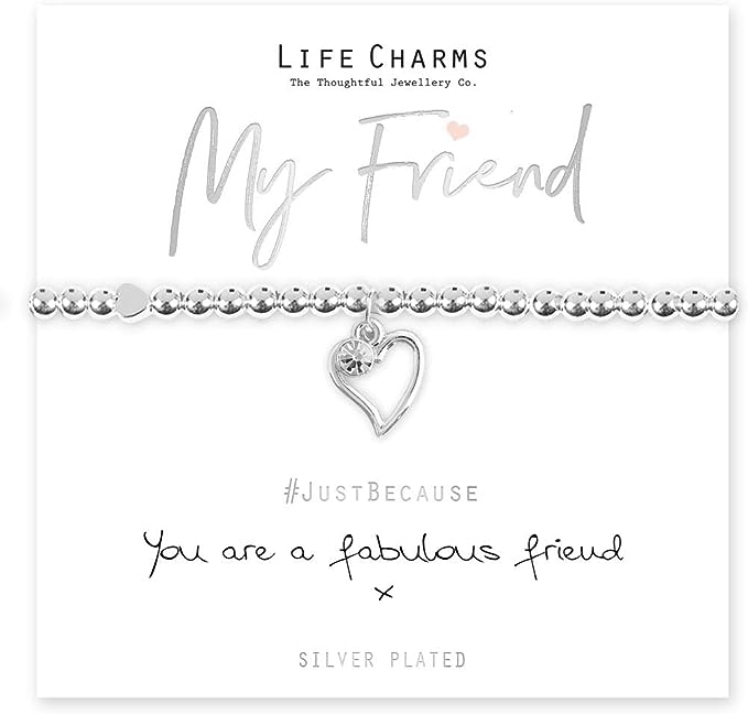 Life Charms My Friend Gift Boxed Bracelet