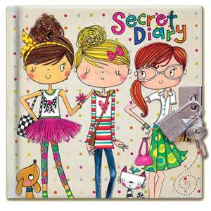 Rachel Ellen Friends Design Secret Locakble Diary