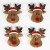 Sass & Belle Set of 4 Rudolph The Reindeer Coasters