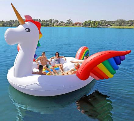 unicorn floting beach pool float