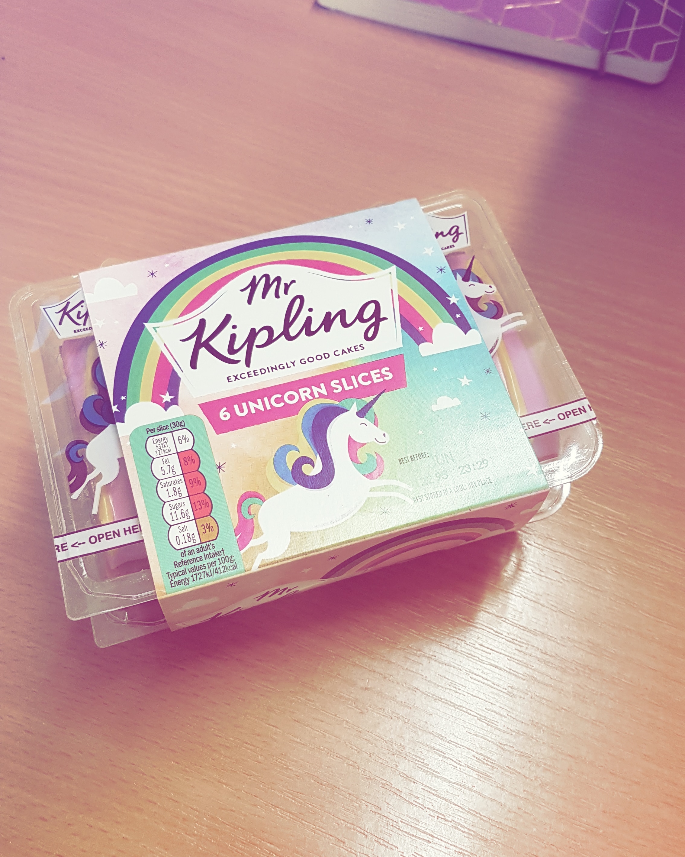 mr kipling unicorn cakes
