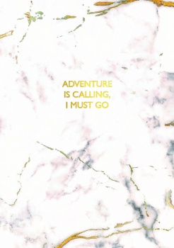 Bluebell 33 Adventure is Calling Lined Notebook with Message Card
