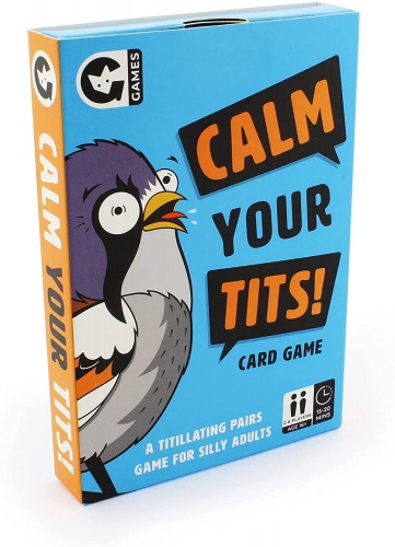 Ginger Fox Calm Your Tits Card Game - For Silly Adults