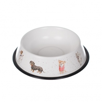 Wrendale Designs Illustrated Tin Dog Bowl