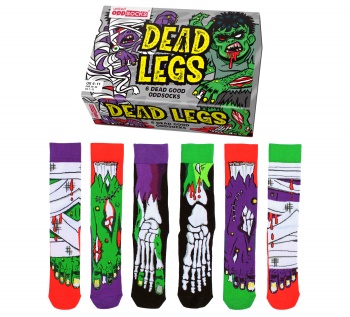 United Oddsocks Dead Legs 6 Monster Feet Socks