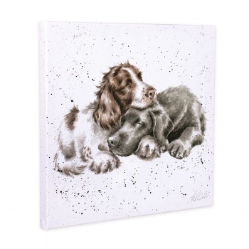 Wrendale Designs 'Growing Old Together' Dog Design Small Canvas