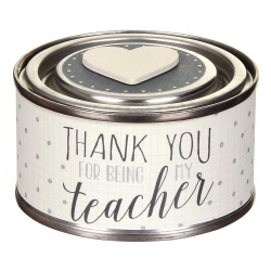 East of India Thank You Teacher  Gift Scented Candle