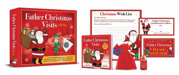 Father Christmas Visits Children's Gift Set