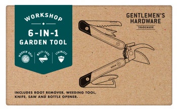 Gentlemen's Hardware 6 in 1 Gardening Tool in Gift Box