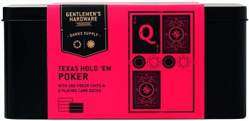 Gentlemen's Hardware Texas Hold 'Em Poker Gift Set