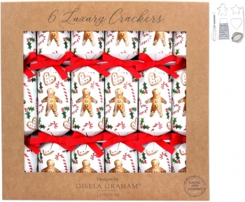 Gisela Graham Gingerbread Christmas Crackers