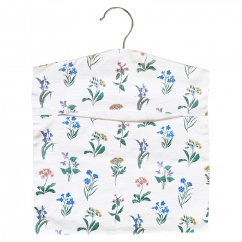 Gisela Graham Wild Flower Design Spring Peg Bag