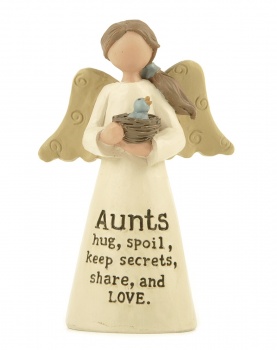 Heaven Sends Aunts Hug, Spoil, Keep Secrets Angel Ornament