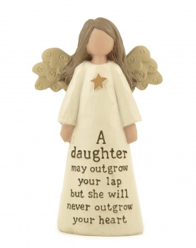 Heaven Sends Angel Daughter Novelty Figurine