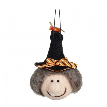 Heaven Sends Felt Novelty Witch Halloween Decoration
