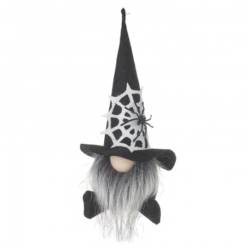 Heaven Sends Spider Web Hat Gonk Halloween Decoration
