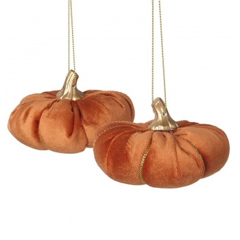 Halloween Deco Hanging Orange Pumpkin main image 1