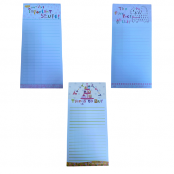 Jodds Magnetic Shopping List Pad - Choice of Design