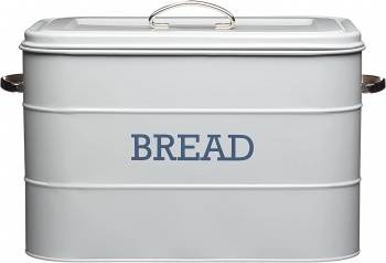 Kitchen Craft Grey Bread Bin Kitchen Accessory