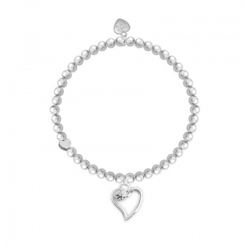 Life Charms 60th Birthday Gift Boxed Heart Bracelet