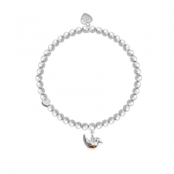 Life Charms Robins Appear Gift Boxed Bracelet