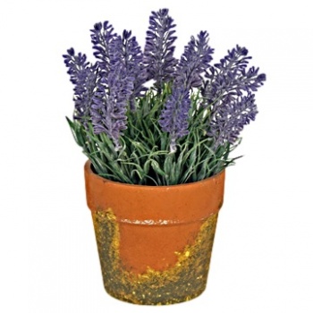 Originals Faux Lavender Plant Pot Home Decoration