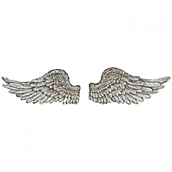 Originals Silver Angel Wings Wall Accessory