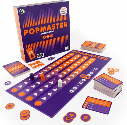 Ginger Fox Pop Master Official Radio Quiz Board Game