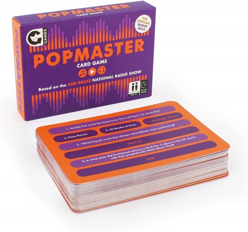 Ginger Fox Pop Master Official Radio Quiz Card Game