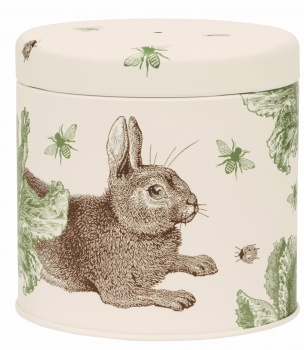 Thornback and Peel Rabbit and Cabbage String Storage Tin