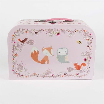 Set De Thé Enfant Sass & Belle Woodland Friends - Valise Métal Et Carton