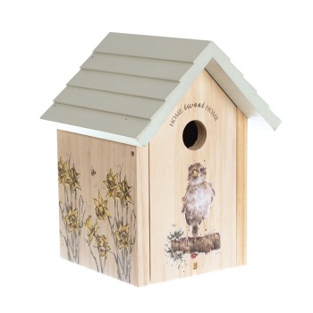 Wrendale Designs Wooden Sparrow Birdhouse