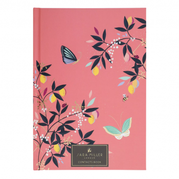 Sara Miller Bumblebee and Floral Pink Contacts Book