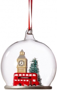 Sass & Belle London Scene Dome Christmas Tree Decoration
