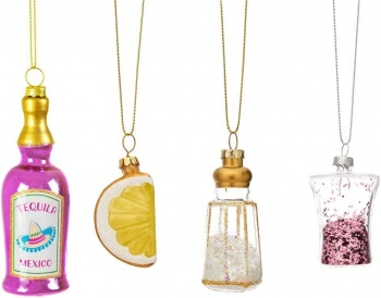 Sass & Belle Tequila Themed Christmas Tree Decoration Set